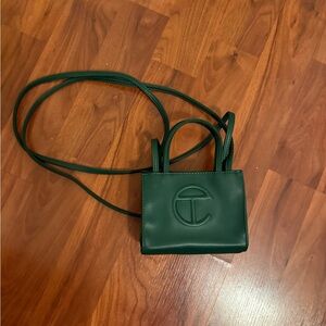 Telfar Green Small Shopping Bag
